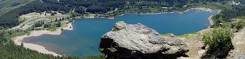 Panorama of the Lake from the Ledge