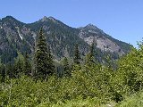 Mountains from the trail