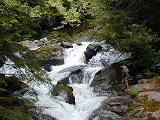 Krishna at Marten Creek Falls