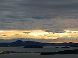 Sunbreak at sunset